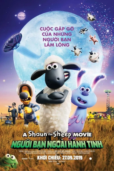 Chú Cừu Shaun: Người Bạn Ngoài Hành Tinh - A Shaun the Sheep Movie: Farmageddon (2019)