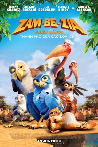 Zambezia: Thành Phố Các Loài Chim - Zambezia (2012)